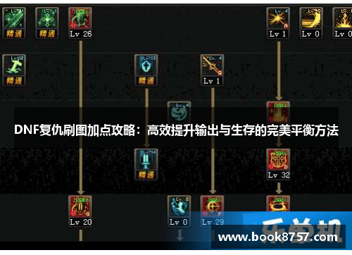 DNF复仇刷图加点攻略：高效提升输出与生存的完美平衡方法